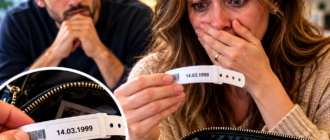 Julie découvre le bracelet d’un bébé échangé à la naissance