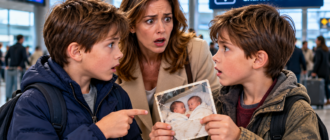 Deux jumeaux séparés à la naissance se rencontrent à l'aéroport Charles-de-Gaulle devant leur mère bouleversée