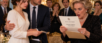 belle-mère humilie sa belle-fille, belle-mère méchante, secret de famille, héritage caché, maison familiale, document notarié, humiliation familiale, belle-fille, Monique et Claire, Thomas, famille riche, histoire émouvante, trahison familiale, révélation choquante, histoire française